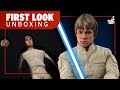 Hot Toys Luke Skywalker Bespin Deluxe Star Wars Figure Unboxing | First Look