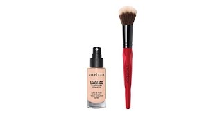 Smashbox 1.0 Ivory Studio Skin Foundation with Brush