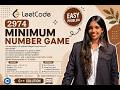 LeetCode 2974 | Minimum Number Game | Easy Problem | Greedy + Sorting Explained