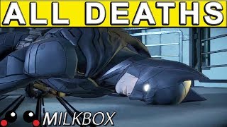 Batman: The Enemy Within Episode 4 All DEATH SCENES