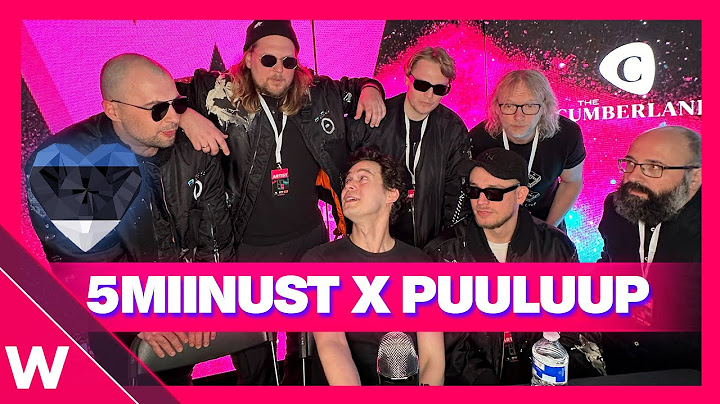 🇪🇪 5MIINUST x PUULUUP (Estonia) Interview | London Eurovision Party 2024