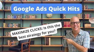 MAXIMIZE CLICKS:  Is This the Best Strategy for You?