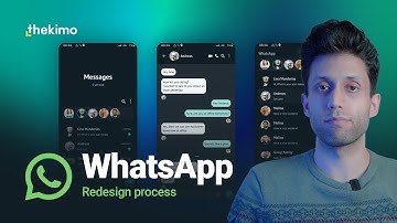 The WhatsApp UI redesign in the Kimolab - Basic!