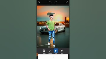 Background change photo editing | car background photo editing | #shorts