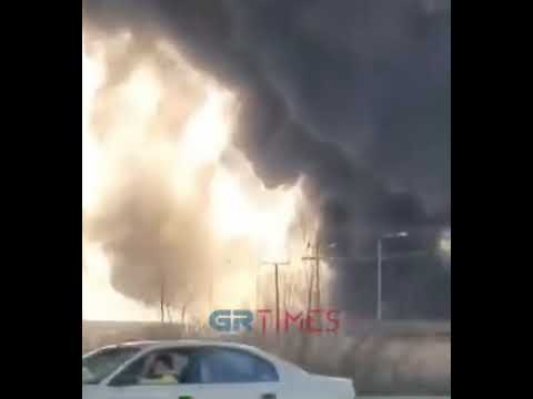Φωτιά σε εργοστάσιο στη Σινδο