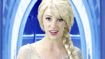 Disney Frozen Elsa Let it Go - In Real Life