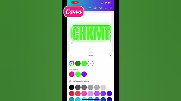 Tutorial How to Create Glowing Text in Canva with Neon Colors!  #art #diy #tutorial #canvatutorial