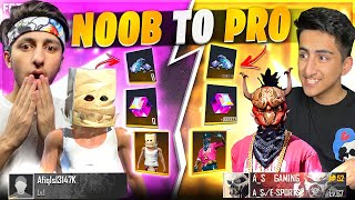 Noob To Pro NEW EMOTE AND PEGASUS SKYWING In Subscriber Id 10,000 Diamond Topup - Garena Free Fire