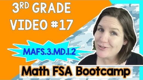3RD GRADE | Math FSA Bootcamp | Video #17 - MAFS.3.MD.1.2
