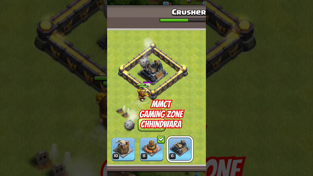 CRUSHeR MoRtaR Level-6 clash of clans coc