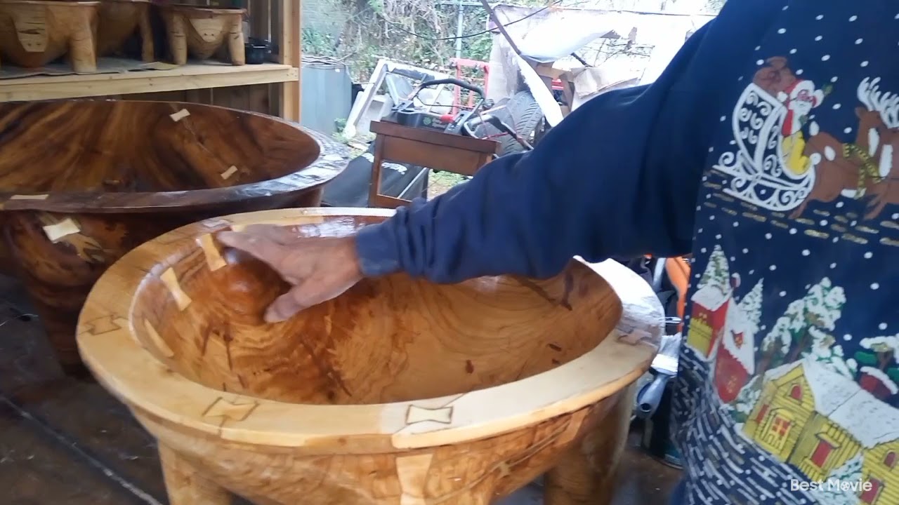 How to make a TONGAN KUMETE.   HUNI WOODCRAFT