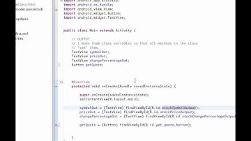 Android Tutorials: Learn by Doing 3.3 - Click Events and Web Services