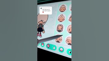 Change hair on Toca Boca #hairstyle #hair #tocaboca #tocalifeworld #gaming #shorts #short