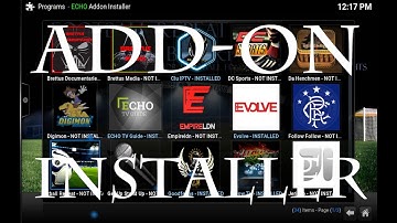 HOW TO INSTALL THE NEW ECHO ADD-ON INSTALLER STANDALONE ADD-ON