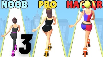 High Heels New Update Gameplay (iOS,Android) Walkthrough Part 3 | Level 16 - 20 all levels