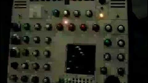 EMS SynthiA Demo, Part one Patching