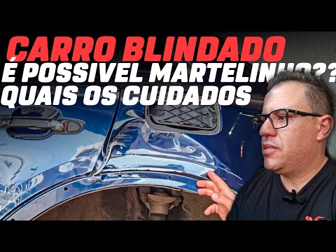 Muito cuidado ao fazer qualquer reparo no seu veículo blindado!