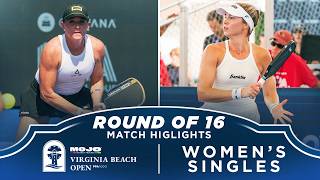 Brooke Buckner vs Sofia Sewing | Epic Points & Rallies | Women's Singles R16 | Virginia Beach Open