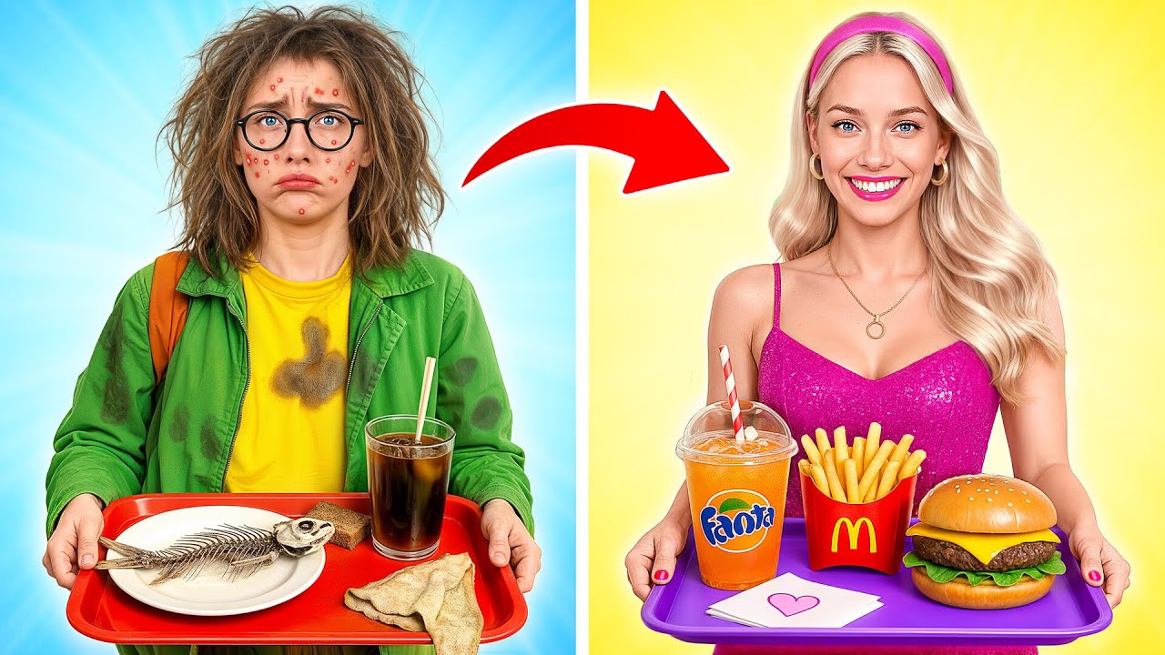 От Ботанши до Популярной Барби Экстремальное Преображение с Помощью Гаджетов | Война Пранков