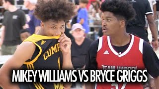 Mikey Williams GOES OFF In 1V1 With New San Ysidro Teammate Bryce Griggs!