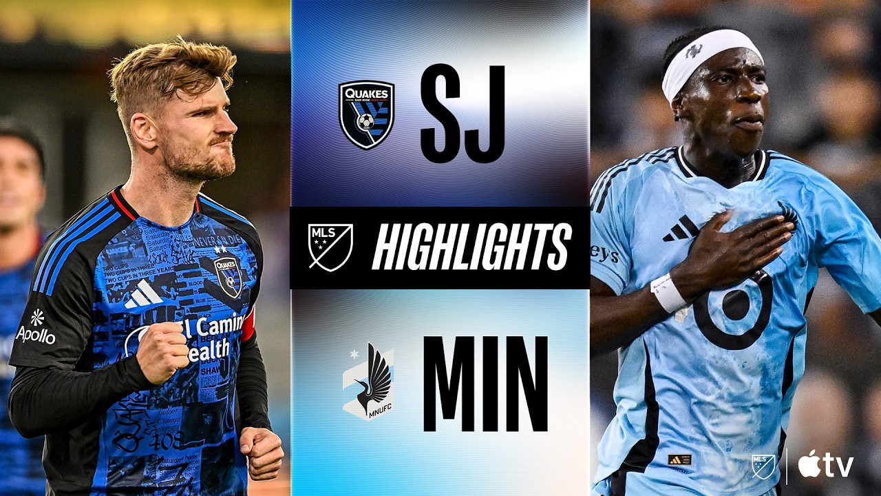 San Jose Earthquakes vs. Minnesota United | Full Match Highlights | Pereyra OUTRAGEOUS RABONA!