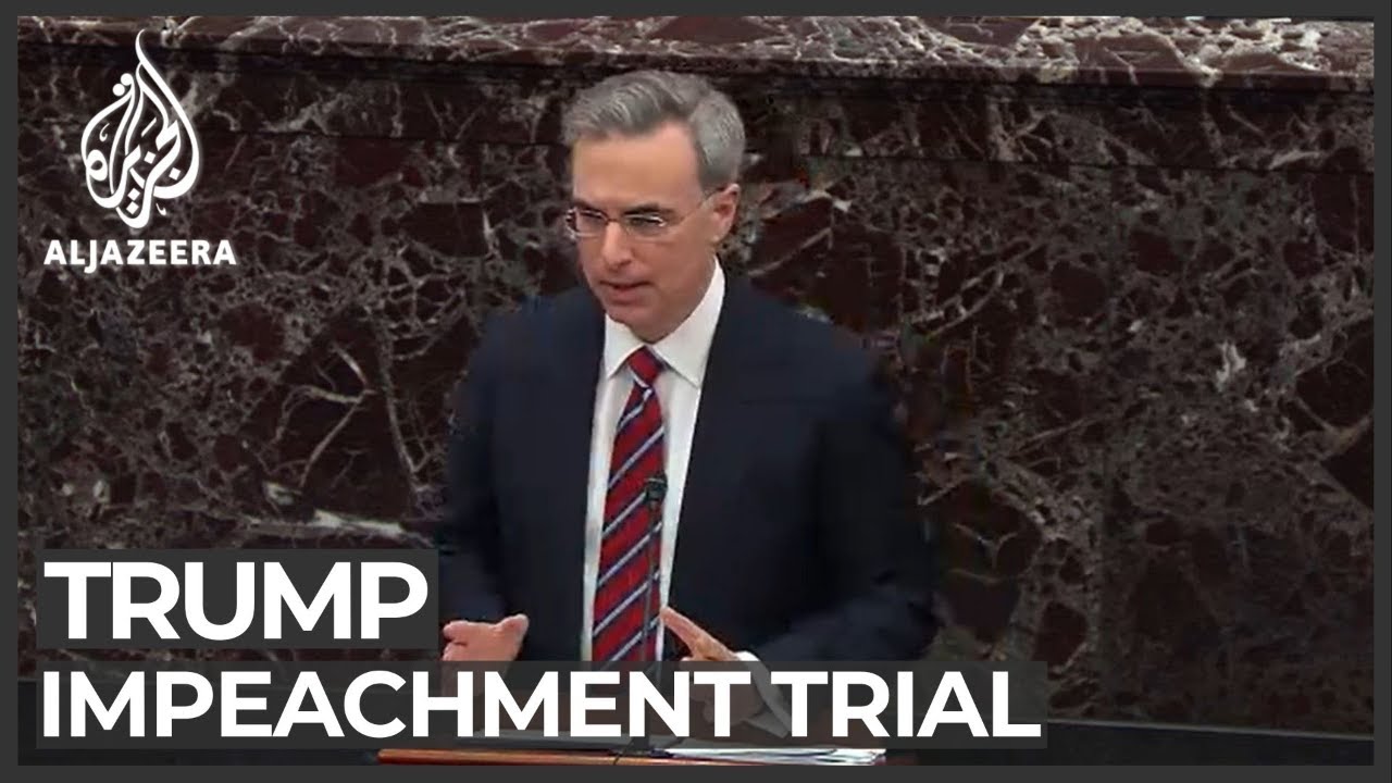 Defence at Senate impeachment trial says removing Trump would be 'very dangerous'