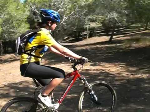 Singel Biking at Kibuts Kfar Gaza forest