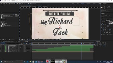 วิธีทำวีดีโอพรีเซ้นงานแต่งงานโดยใช้โปรแกรม After effect CC 2019 และ VEGAS Pro 16 ฉบับบ้านๆ (Part 2)