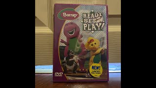 Barney Ready Set Play 2004 Dvd Mega 1St Print