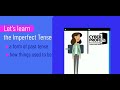 Understanding the Imperfect Tense in Spanish