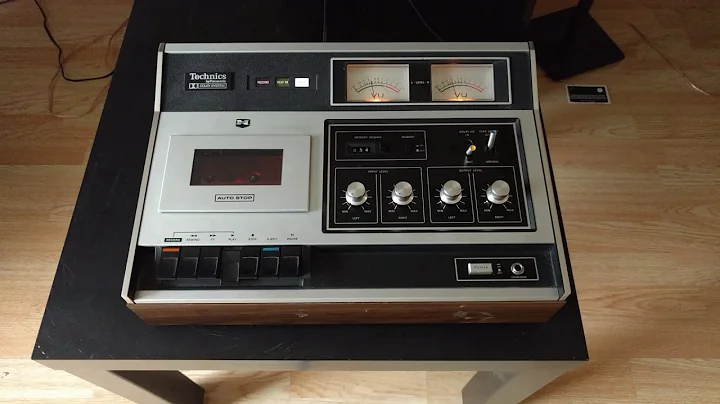 Technics RS-271 Vintage Cassette Deck Quick Demo