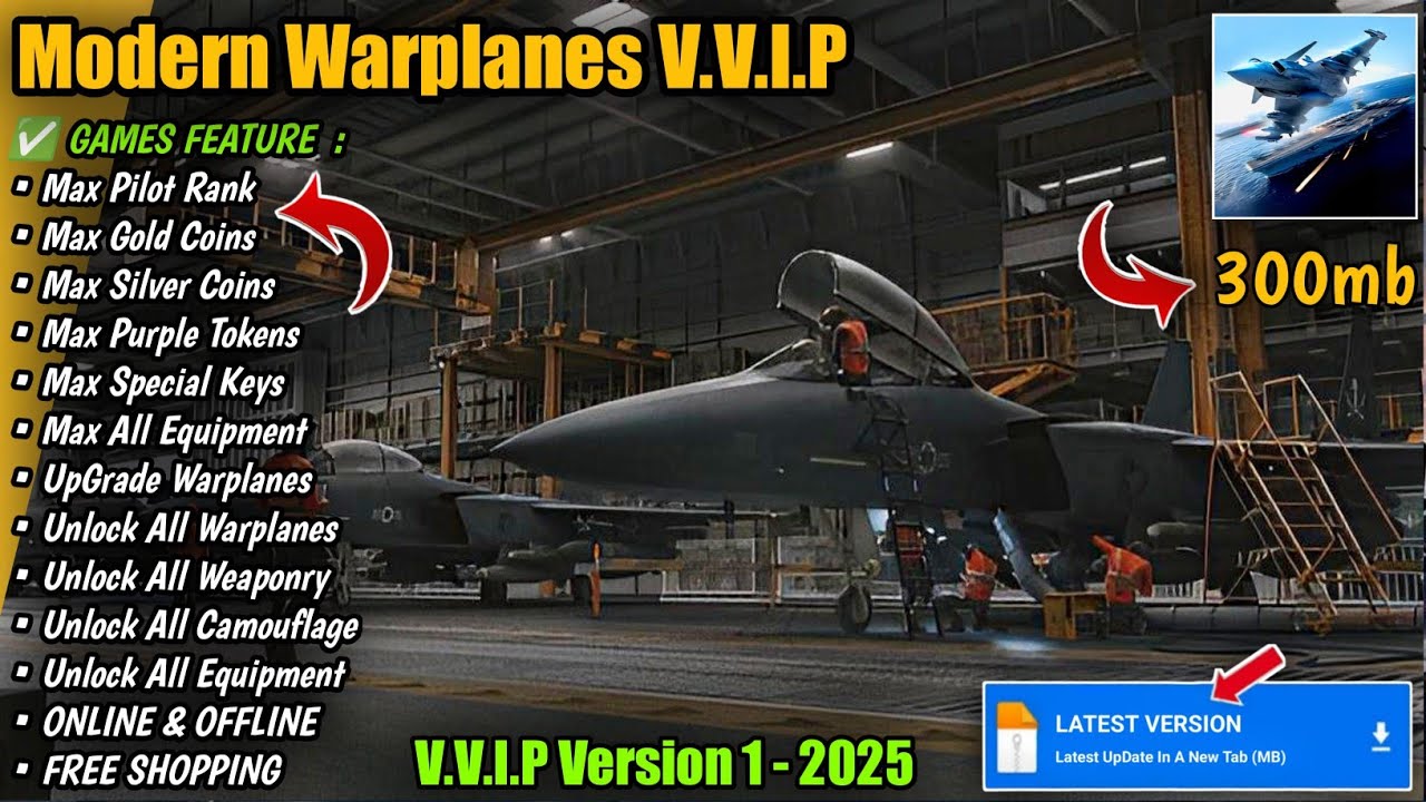 Modern Warplanes Mod Apk 1.20.2 Latest Version 22, Des, 2024