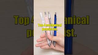 Top 4 mechanical pencils list.🤩🤩🤩#shorts