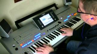 Jean Michel Jarre - Oxygene 4 and Equinoxe 5  Yamaha Tyros 4 chords