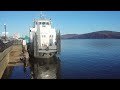 Комсомольск-на-Амуре. Летний день 27 октября 2019 года. Набережная Амура. Теплоход ОМ-8. КОМСОМОЛЬСК