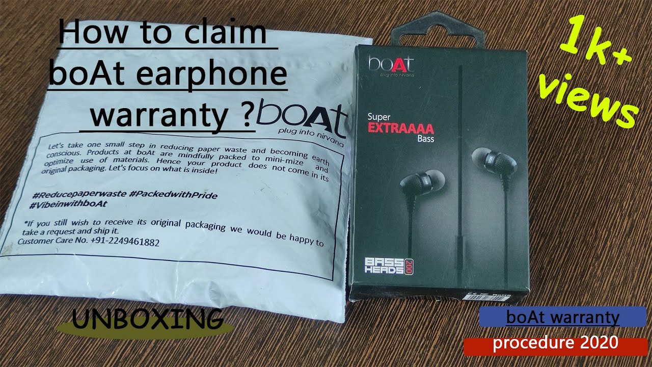 How To Claim Warranty on Boat earphones Basshead 225 Covid19 How