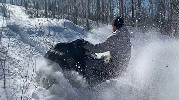 POLARIS HIGHLIFTER IN DEEP SNOW!!!