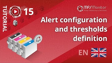 TUTORIAL MPS Monitor 2.0 – 15. Alert configuration and thresholds definition