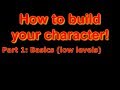 How to build your character  part 1 basics low levels  cabal online