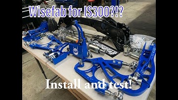 I put a Wisefab ProLevel Lock kit on my Sequential-ized IS300!!!! And drove it to Willow Springs.