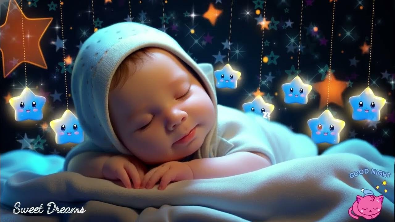 Baby Sleeps Instantly 🌙 Mozart & Brahms Lullabies  Peaceful Music to Beat Insomnia