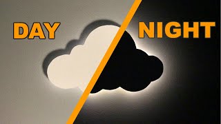DIY Cloud LED lamp night light