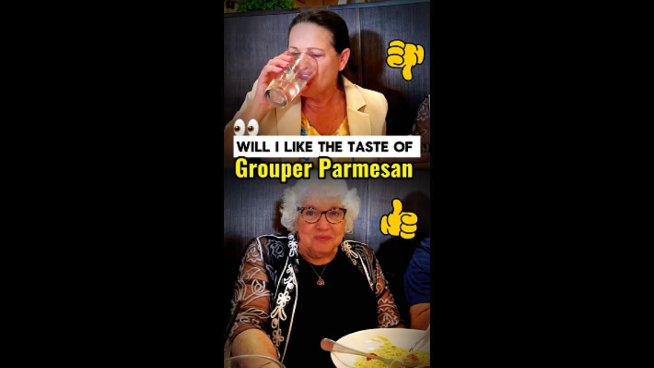 Will I like the taste of grouper parmesan or not Let me give it a try!
