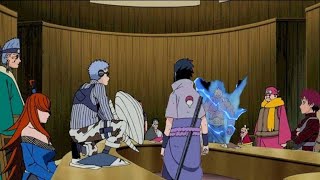 Sasuke vs 5 Kage [ English Dub ]