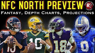NFC North Fantasy Preview | Depth Charts, Position Battles & Josh Jacobs is Screwed!