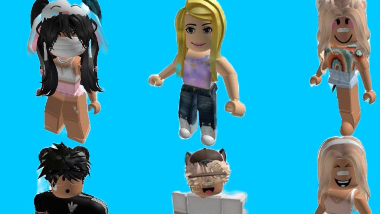 CapCut ideias de Skins de bacon no Roblox para meninas que gostam