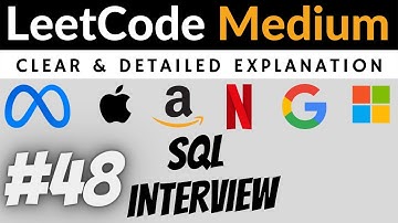 LeetCode Medium 1783 Interview SQL Question with Detailed Explanation | Practice SQL