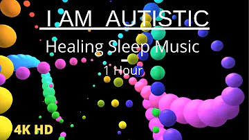 1 Hour Autism, ADHD, SPD & Aspergers Healing Sleep Sensory Music Colorful Spiral Beads