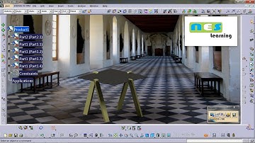CATIA V5/V6 Tutorial | TABLE (adjustable table design)