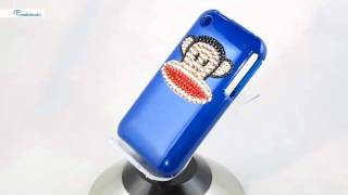 Swarovski Crystal Case Cover Monkey Design for Apple iPhone 3G 3GS screenshot 5